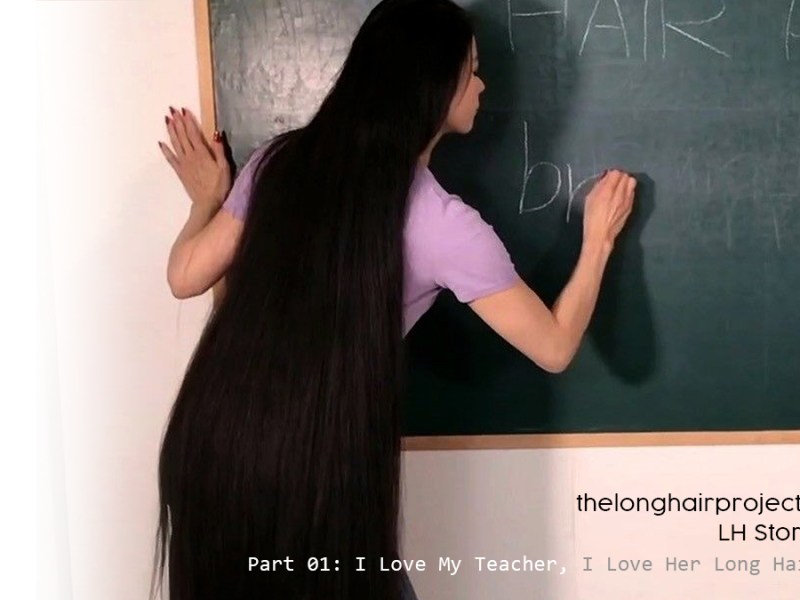 Rehna #1 I Love My Teacher, I Love Her Long Hair&nbsp;More!!